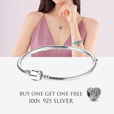 Nouveau Bracelet Chaîne Serpent en Argent Sterling S925 Moments Fermoir O Couronne Compatible Breloques Argent Original Pour Femmes Fabrication de Bijoux DIY 16cm or