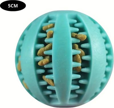 Livano Honden Speelgoed - Hond - Speelgoed - Dog Toy - Hondenbal - Snacks - Lichtgroen 5cm
