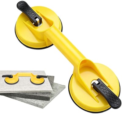 Zuignap Handgreep - Vacuüm Lifter - Materiaal Verplaatsen - Krachtige Zuigkracht - 119 cm Diameter - Zwart