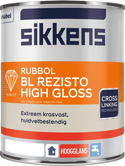 Sikkens Rubbol Bl Rezisto High Gloss Ral 7016 Antraciet