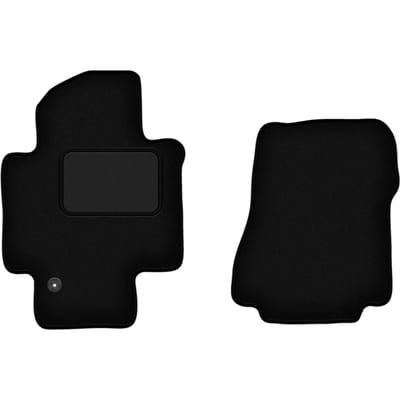 Zwarte veloursmatten voor: Nissan NV200 bestelwagen (2010-)