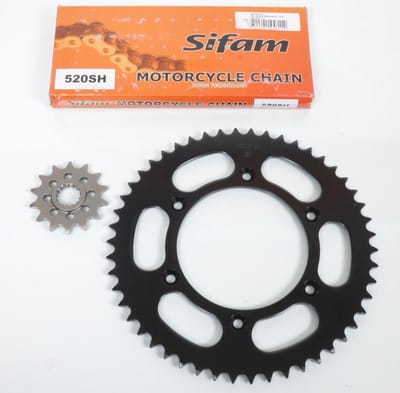 sifam kettingset voor ktm 300 exc 2t 1999 tot 2008 nieuw