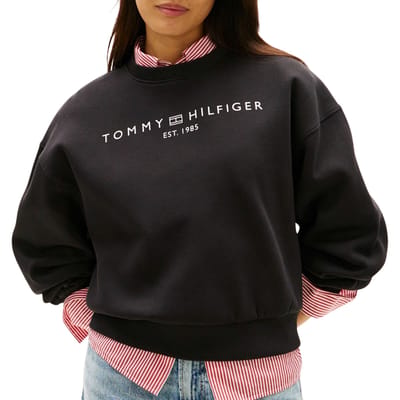 Pull Tommy Hilfiger Corp Logo Modern Femmes