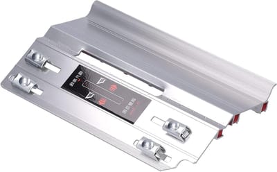 Tegel Afkantgereedschap - Steensnijmachine Apparaat - Randen Bewerken - Verstelbaar Zaagblad - 25 cm Breed - Zilver