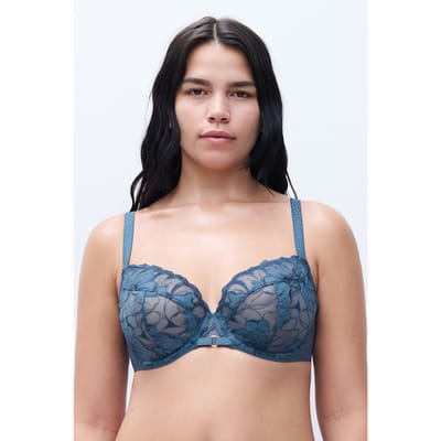 Chantelle Fleurs Signature Bra Blue Taglia: B70 | Reggiseni Outlet | Donna | Blu