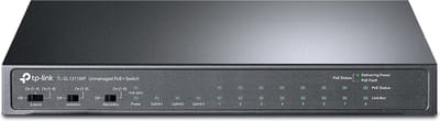 TP-Link TL-SL1311MP netwerk-switch Unmanaged Fast Ethernet (10/100) Power over Ethernet (PoE) Zwart