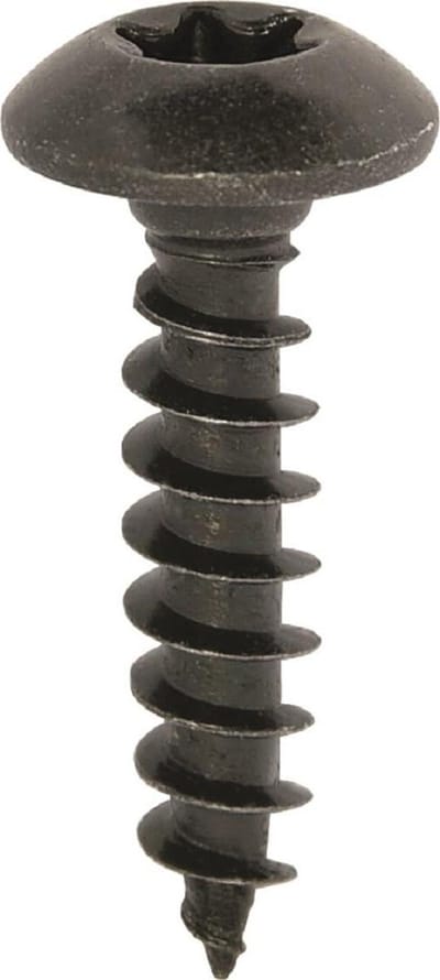 Beslagschroeven - Scharnierschroeven - Bevestigen van Beslag - Zelfcentrerend met centreerkraag - 55 x 35 mm - 500 stuks - Zwart
