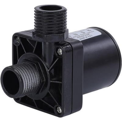 Pompe sans balais DC – Micro pompe sans balais 24 V 700 L/H 20 W, pompe de surpression haute température 5 m/16,4 pieds pour 24V noir