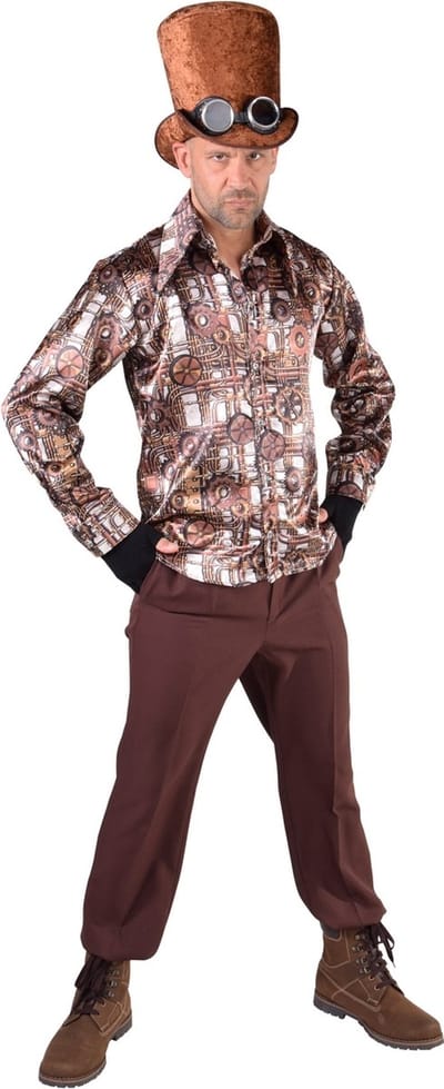 Blouse Steampunk man - Maat 54/56