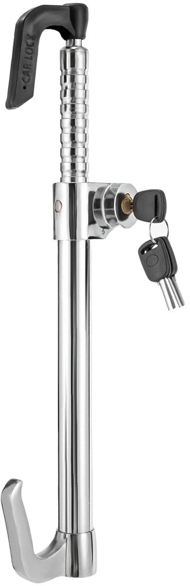 DIMICO - Stuurslot Auto - Anti Diefstal - Stuurwielslot - Stuurklem - Beveiliging - Verstelbaar - Universeel - 3 Sleutels