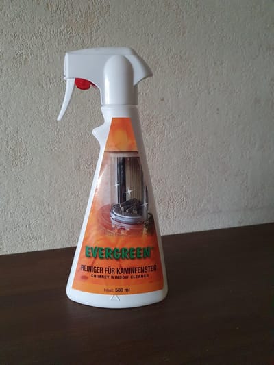 Kachelruitenreiniger Evergreen- Kachel ruitenreiniger- kachelruitjesreiniger- ruit houtkachel-