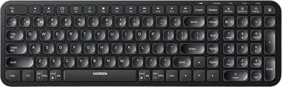 Ugreen - Draadloos Ergonomisch Toetsenbord - 2.4GHz & Bluetooth - 106 Toetsen - Gaming & Werk - Compatibel met Laptop, Macbook, iPad, PC & Tablet - Plug & Play