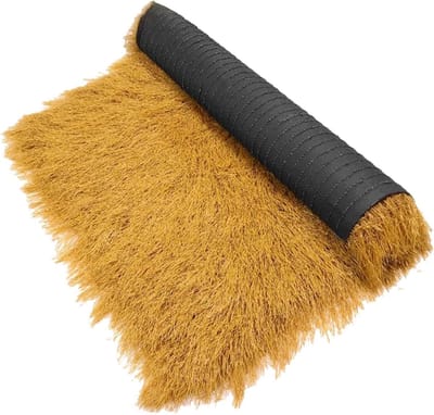 Synthetisch Rietdak - Dakbedekking Stro - Buiten Decoratie - Brandvertragend Waterdicht - 05 x 10m - Geel