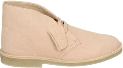 Clarks - DESERT BOOT EVO - Hoge sneakersVeterbootsDames veterschoenenDames sneakersHalf-hoge schoenen - Kleur: Roze - Maat: 37.5
