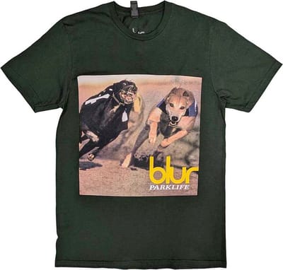 Blur - Parklife Album Heren T-shirt - M - Groen