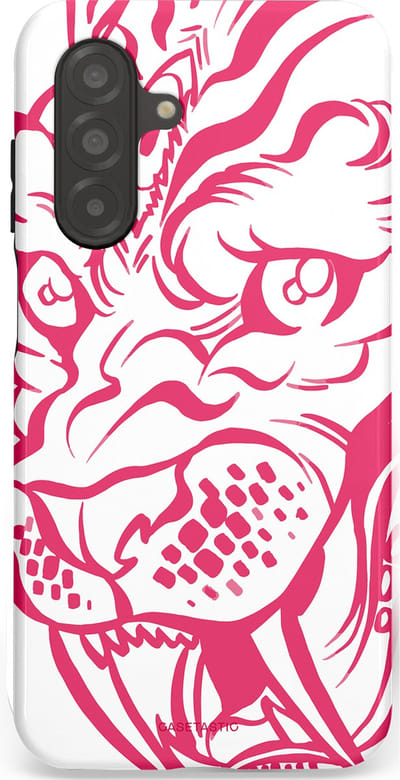 Casetastic Hoesje Geschikt voor Samsung A26 - Stijlvolle Beschermende Duo-layer Case - Scherpe Strepen