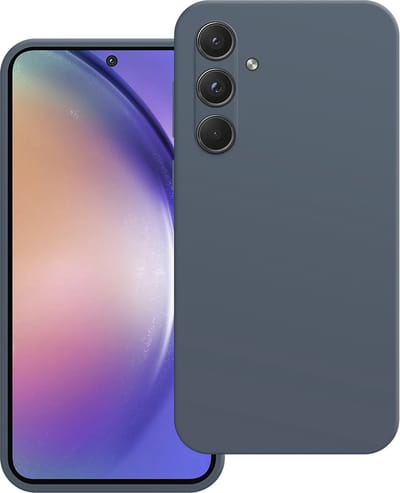 Just in Case hoesje geschikt voor Samsung Galaxy A55 Hoesje - Color Backcover - Blauw