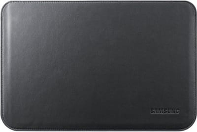 Samsung Lederen Pouch voor Samsung Galaxy Tab 2 10.1 / Galaxy Note 10.1 - Zwart