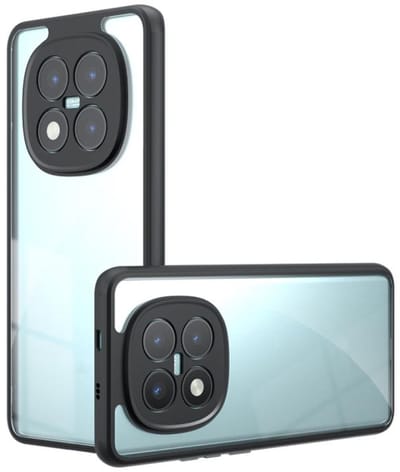 Telestore - Telefoonhoesje geschikt voor de Xiaomi Redmi Note 15 pro 5G - Transparant - Armor hybrid TPU hoesje - Hard siliconen