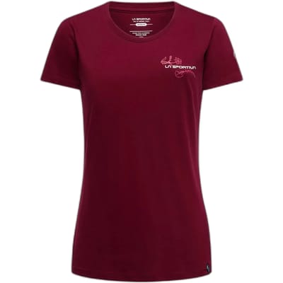 T-shirt dames La Sportiva Climb Flower