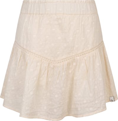 Indian Blue Jeans Meisjes rok ruffel - Sandshell beige