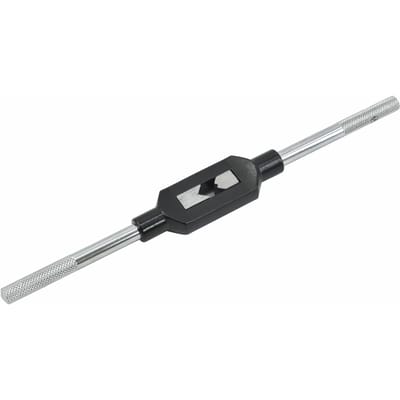AWTools Black Line - Verstelbare Tapgreep - M3-M10 - Ergonomisch - Roestvrijstaal