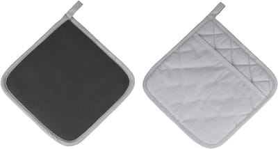 Thijox - Pannenlap Antislip 22 cm - Katoenen Pannenlap met Greep - Ideaal voor Keuken, BBQ, Koken en Bakken - Handige Keukenaccessoires