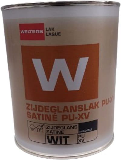 Welters lak satin voor buiten ral 9010 1 liter