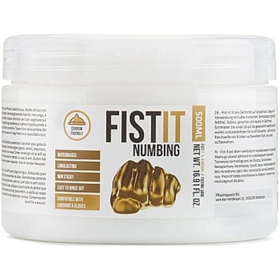 Pharmquests Fist-It Numbing - Verdovende Anaalcrème - 500 Ml