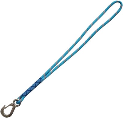 Hangmat touw - Bindtouw schommel - Buiten ontspannen - Roestvrijstalen haak - 2x 120 cm - Meerkleurig