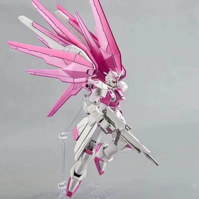 Nieuw HG 1/144 ZGMF-X10A Freedom Freshman Ver Kersenbloesem Kleurenschema Mecha Assemblagemodel Anime Actiefiguren Cadeau No sticker