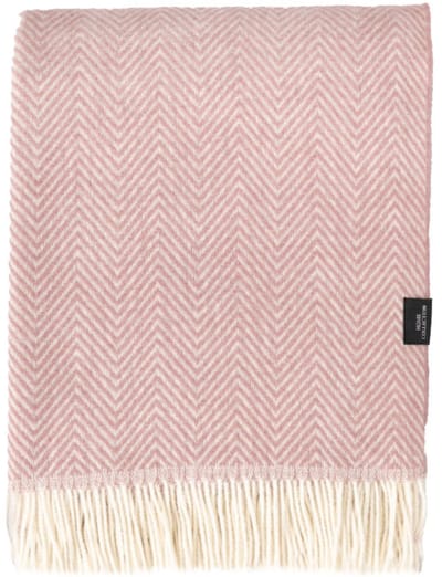 WOOOL Plaid - Manhattan (Roze) - 140x200cm - 100% Wol