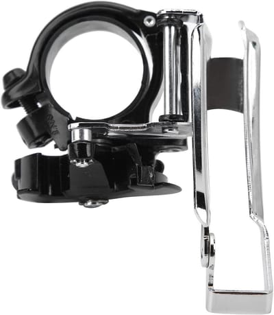 Fiets Voorderailleur - Versnellingsderailleur - Soepel Schakelen - Aluminiumlegering - 30.8/31.8/34.9 mm - Zwart