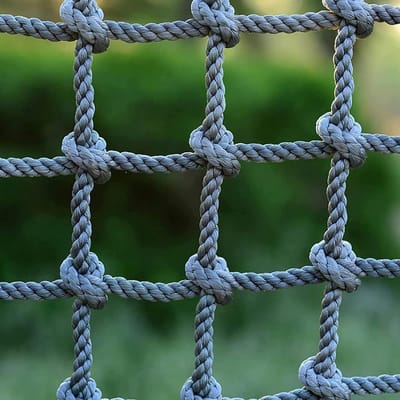 Klimnet voor kinderen - Speelnet touw - Buiten spelen - Verstelbare maat - 2x2 meter - N.v.t.