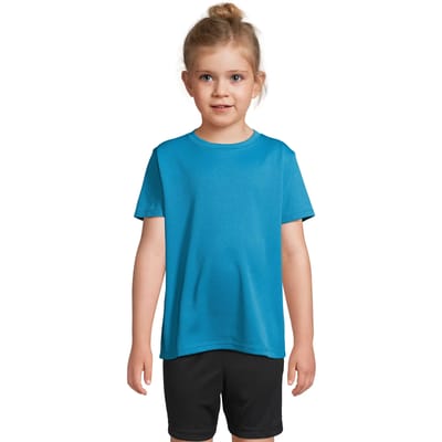 SOL'S Kids´ Sports T-Shirt Sprint L04773 - Aqua - 4 years (96/104)