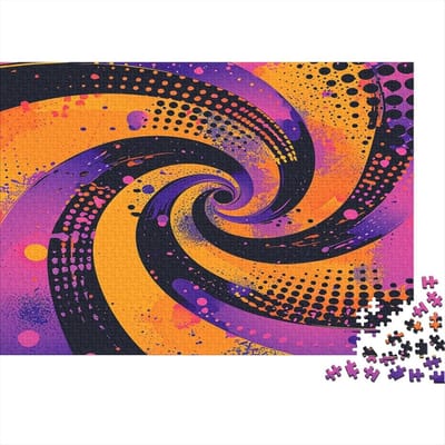1000 Stukjes Puzzel - Uitdagende Legpuzzel - Ontspanning Thuis - Premium Gerecycled Karton - 75x50cm