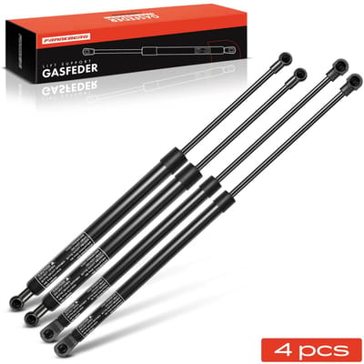 Frankberg 4x Gasveer Motorkap Achterklep voor Alfa Romeo 147 GT