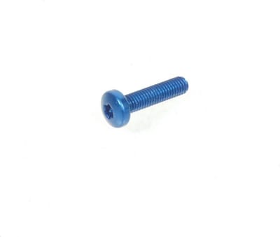 Vis torx bleu M5 P0.8 L20mm 748714BH pour scooter Peugeot 50 Metal X 2002 Neuf
