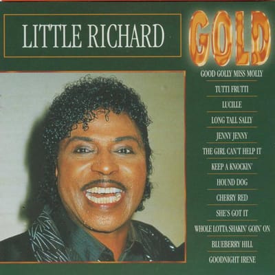 CD LITTLE RICHARD - Gold GOLD029 Gold 1993 Nederland Rock Gebruikt brown
