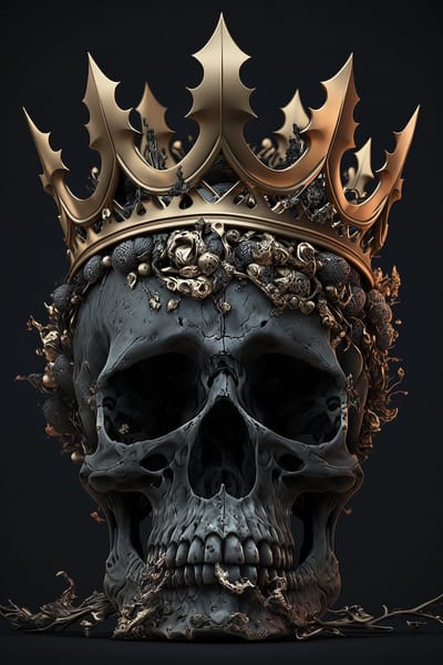 Black Skull- Kristal Helder Galerie kwaliteit Plexiglas 5mm.- Blind Aluminium Ophang-frame- Fotokunst- luxe wanddecoratie- Akoestisch en UV Werend- inclusief verzending