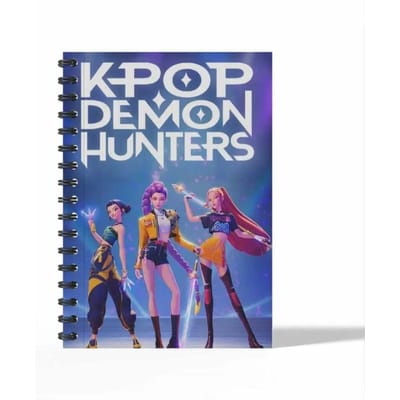 KPoP Demon Hunter A6 Spiraalnotitieboek Anime Cartoon Huntrix Perifere Tijdschriften Student school Kantoorbenodigdheden Verjaardag Mooi Cadeau