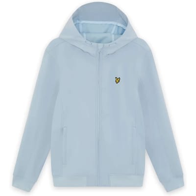 Lyle & Scott - Jas Lichtblauw Lyle&scott Mesh Back Softshell Jacket Jackets Lichtblauw Jk2200v