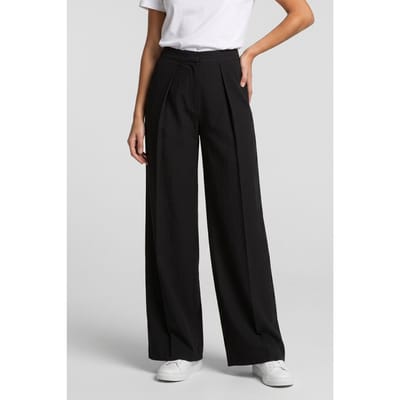 Karl Lagerfeld Lightweight Everyday Pants Black Taglia: 42 | Pantaloni da completo Outlet | Donna | Nero