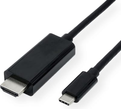 VALUE USB type C - HDMI adapterkabel, 4K, M/M, 1 m
