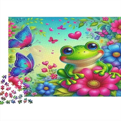 Legpuzzel 1000 stukjes - Volwassen puzzel - Ontspannend spel - Educatief en rustgevend - 38 x 26 cm - Bloementhema