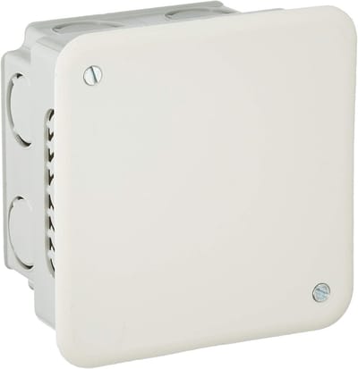 Aftakdoos 80x80mm met Isolatiemateriaal en Inbouwdeksel