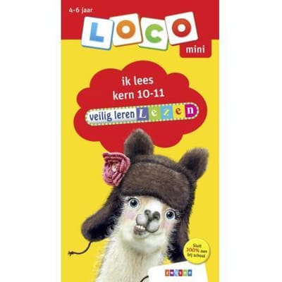 Loco mini Veilig Leren Lezen ik lees kern 10-11 Educatieve boeken (spelletjes en raadsels)