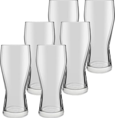 Royal Leerdam Bierglazen Mainz - 18x stuks - 400 ml - speciaal bier glazen