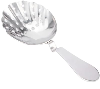 Dailygoods- Cocktailzeef Professionele Roestvrijstalen - Bartending Tool - Duurzaam - IJsfiltering - Geperforeerde Lepel - Comfortabel Handvat - Zeef