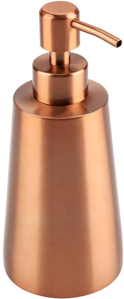 Famanu – Rose-gold RVS zeepdispenser voor badkamer en hotel